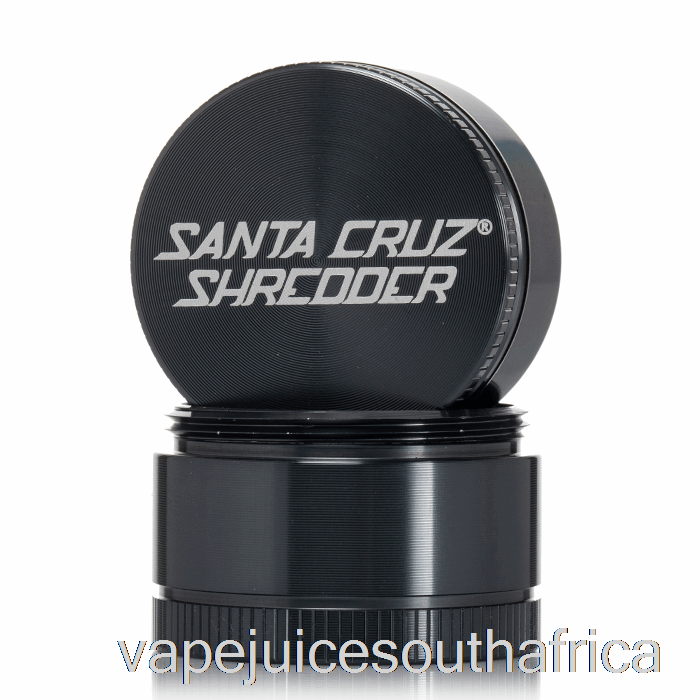 Vape Juice South Africa Santa Cruz Shredder 1.6Inch Small 3-Piece Grinder Grey (40Mm)